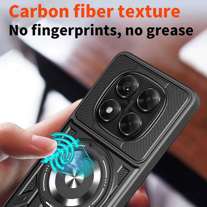Case for Xiaomi Redmi Note 14 Pro+ 5G / Note 14 Pro 5G / Poco X7, Techsuit, RuggedCam, Blue