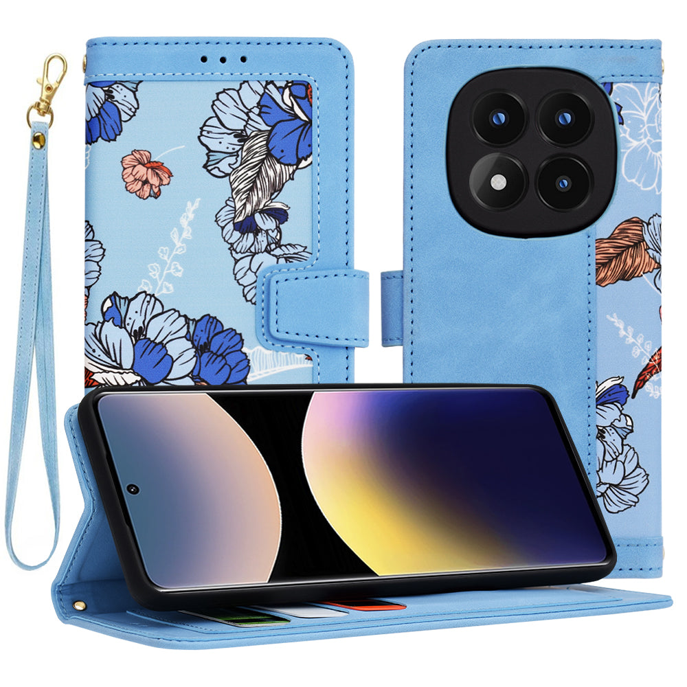 Hülle für Xiaomi Redmi Note 14 Pro+ 5G, Techsuit, FlipCraft, Blau