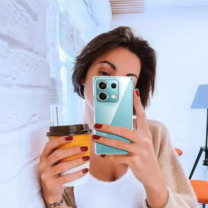 Hülle für Xiaomi Redmi Note 14S, Techsuit, stoßfest klar, transparent