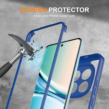 Hülle für Xiaomi Redmi Note 15 4G, Techsuit, ColorVerse 360, Blau