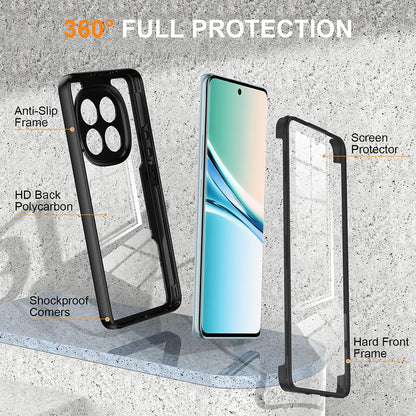 Hülle für Xiaomi Redmi Note 15 4G, Techsuit, ColorVerse 360, Schwarz