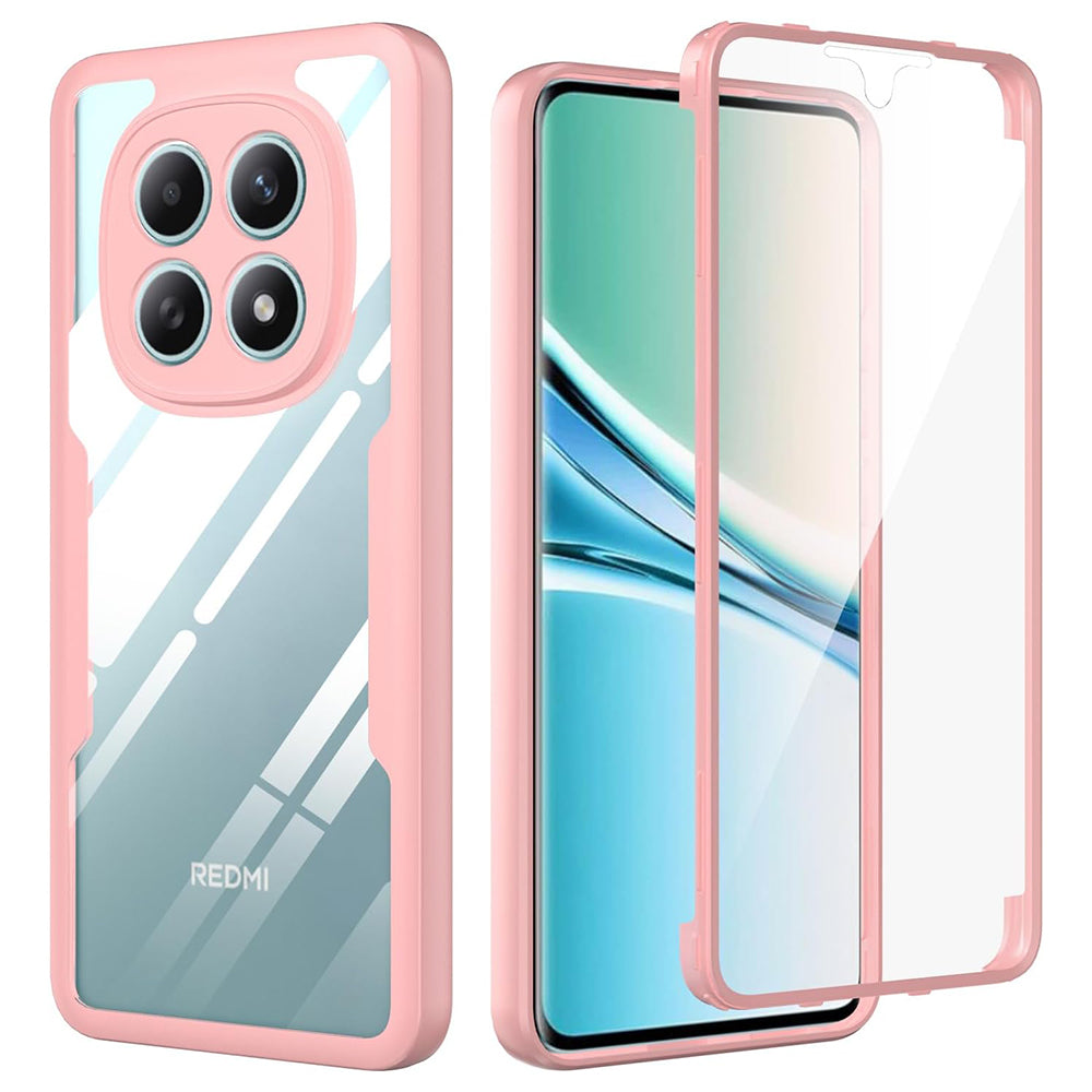 Hülle für Xiaomi Redmi Note 15 4G, Techsuit, ColorVerse 360, Rosa