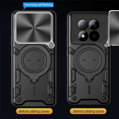 Hülle für Xiaomi Redmi Note 15 Pro 4G, Techsuit, CamGuard Pro, Schwarz