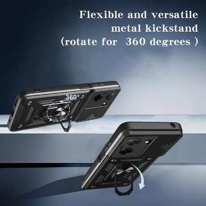 Hülle für Xiaomi Redmi Note 15 Pro 4G, Techsuit, CamShield, Blau