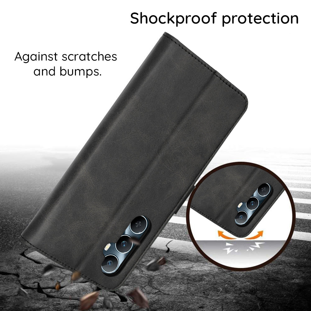 Case for Xiaomi Redmi Note 15 Pro 4G, Techsuit, Diary Book, Black