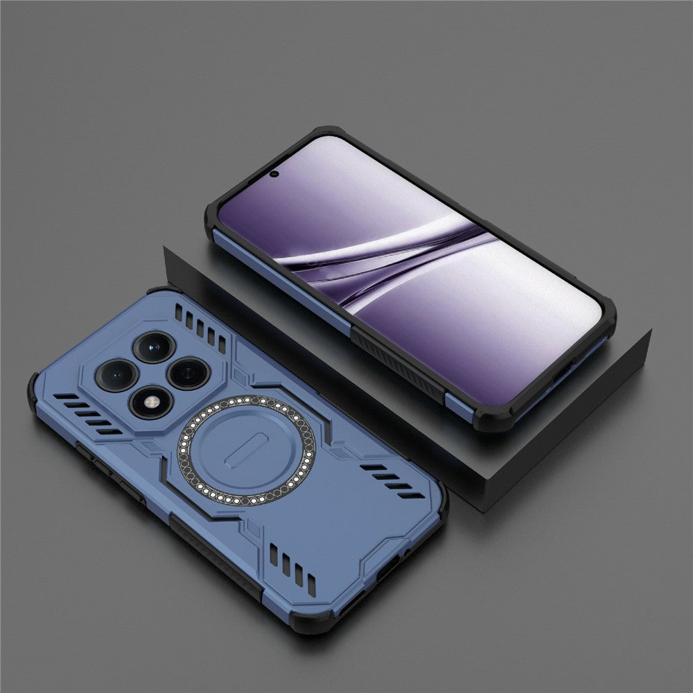 MagSafe Case for Xiaomi Redmi Note 15 Pro 5G, Techsuit, ArmorMag, Blue