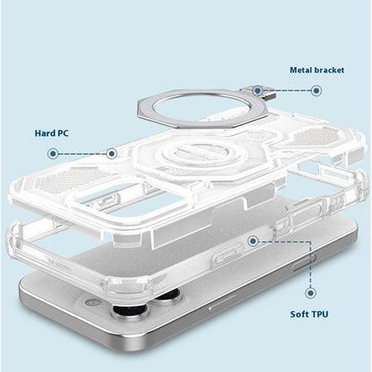 Hülle für Xiaomi Redmi Note 15 Pro 5G, Techsuit, Carbon Shield Pro, Rauchfarben