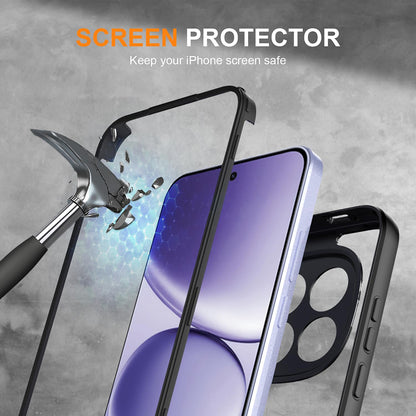 Case for Xiaomi Redmi Note 15 Pro 5G, Techsuit, ColorVerse 360, Black