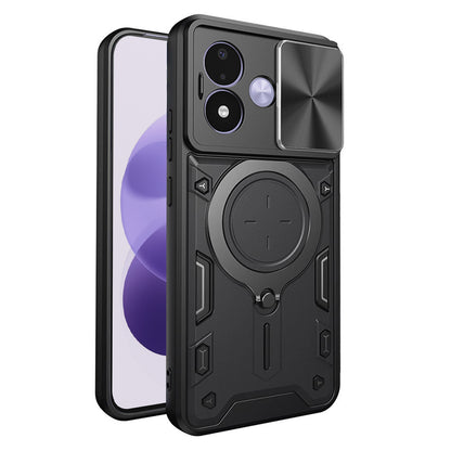 Hülle für Xiaomi Redmi Note 17 4G / Note 17 5G, Techsuit, CamGuard Pro, Schwarz