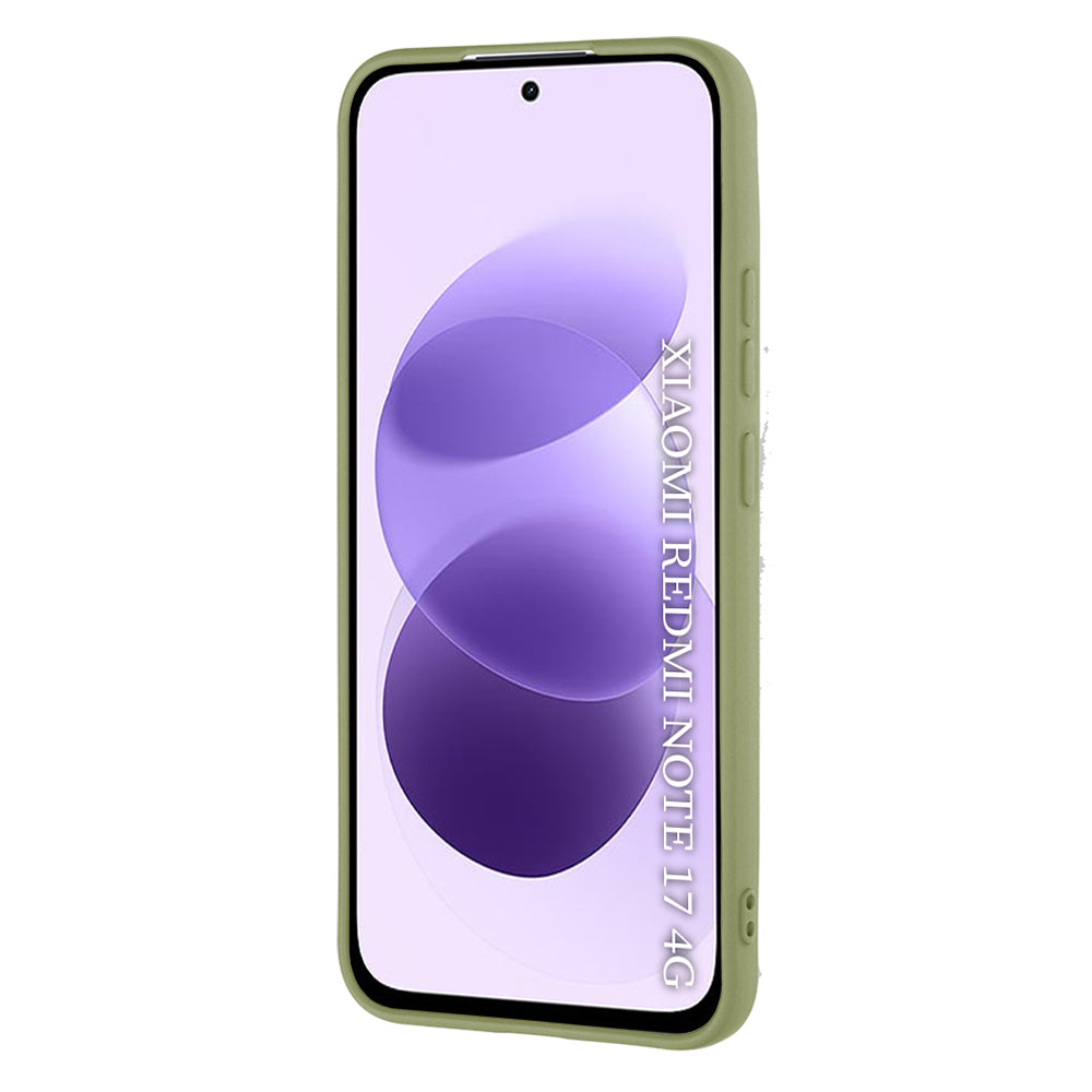 Hülle für Xiaomi Redmi Note 17 4G / Note 17 5G, Techsuit, SoftFlex, Matcha