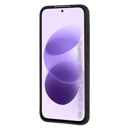 Hülle für Xiaomi Redmi Note 17 4G / Note 17 5G, Techsuit, SoftFlex, Schwarz