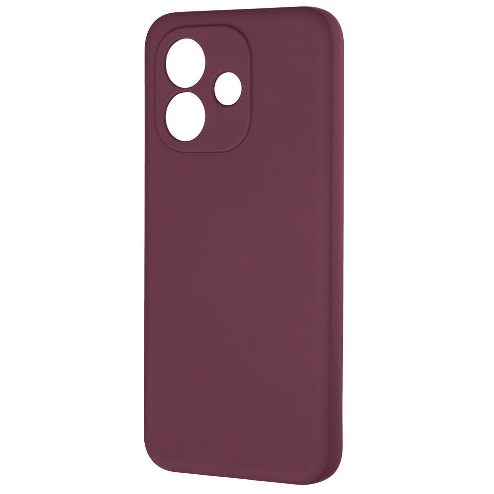 Hülle für Xiaomi Redmi Note 17 4G / Note 17 5G, Techsuit, SoftFlex, Burgunderrot