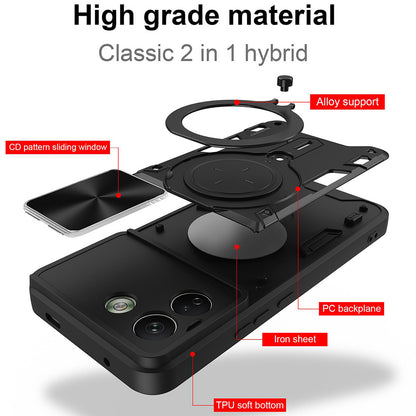 Hülle für Xiaomi Redmi Note 17 Pro Max, Techsuit, CamGuard Pro, Lila