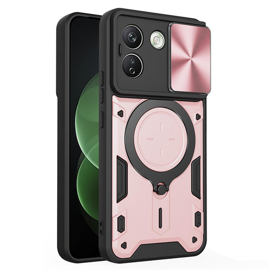 Hülle für Xiaomi Redmi Note 17 Pro Max, Techsuit, CamGuard Pro, Roségold