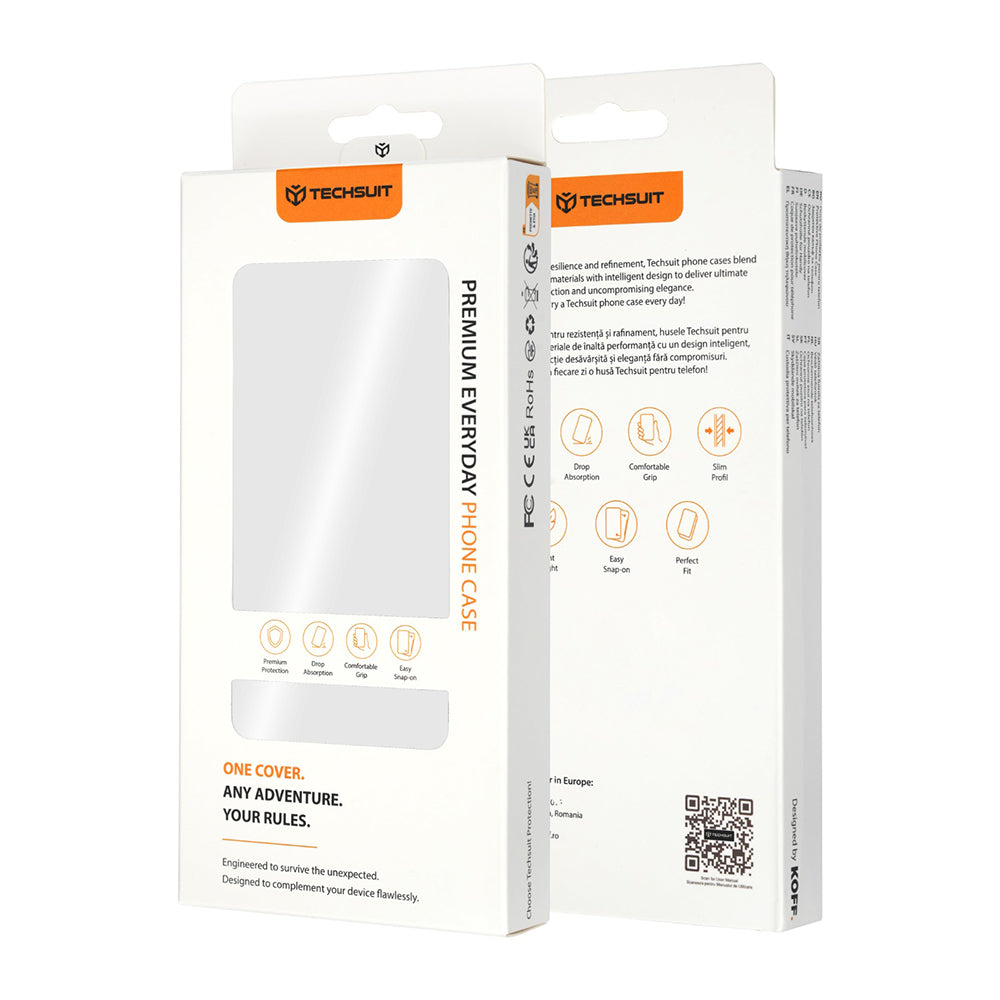 Hülle für Xiaomi Redmi Note 17 Pro Max, Techsuit, Diary Book, Schwarz
