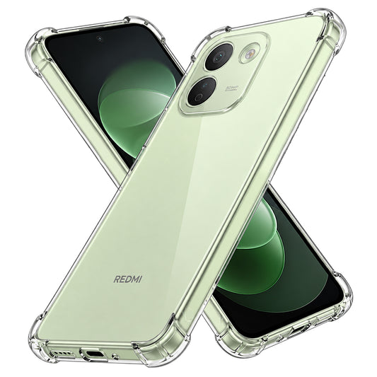 Hülle für Xiaomi Redmi Note 17 Pro Max, Techsuit, stoßfest, transparent, durchsichtig
