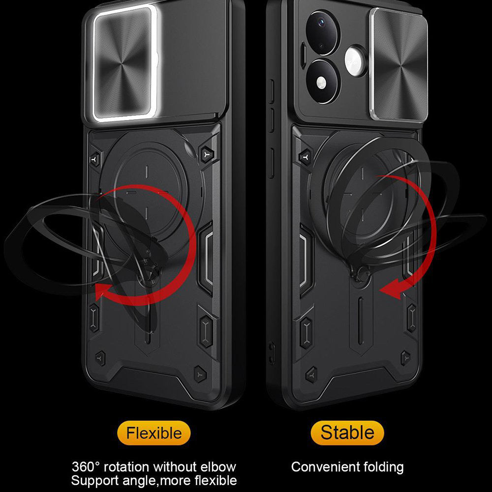 Case for Xiaomi Redmi Note 17 Pro, Techsuit, CamGuard Pro, Purple