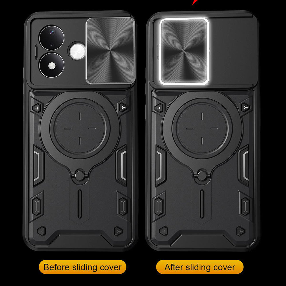 Case for Xiaomi Redmi Note 17 Pro, Techsuit, CamGuard Pro, Black