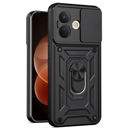 Hülle für Xiaomi Redmi Note 17 Pro, Techsuit, CamShield, Schwarz