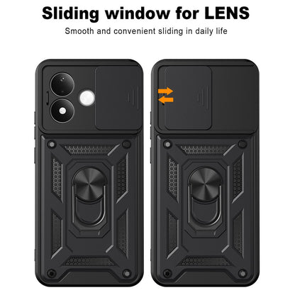 Hülle für Xiaomi Redmi Note 17 Pro, Techsuit, CamShield, Schwarz