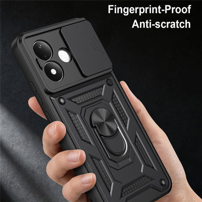 Hülle für Xiaomi Redmi Note 17 Pro, Techsuit, CamShield, Schwarz