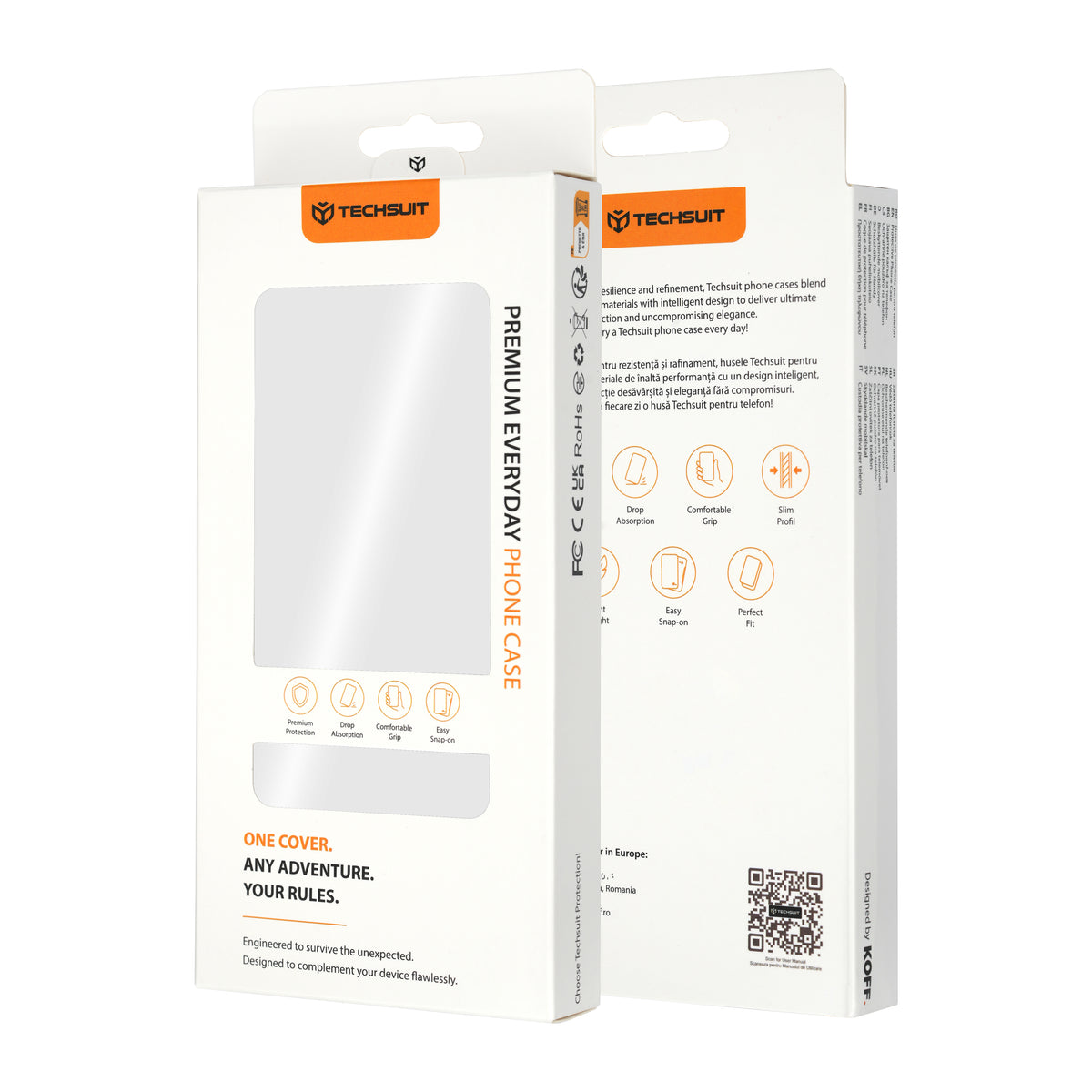Hülle für Xiaomi Redmi Note 17 Pro, Techsuit, Confy, Schwarz