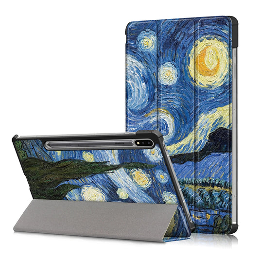 Hülle für Xiaomi Redmi Pad 2, Techsuit, FoldPro Starry Night, Mehrfarbig