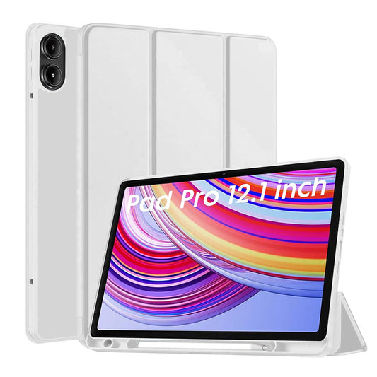 Hülle für Xiaomi Redmi Pad Pro / Pad / Pad Pro 5G, Techsuit, Flex Trifold, Grau