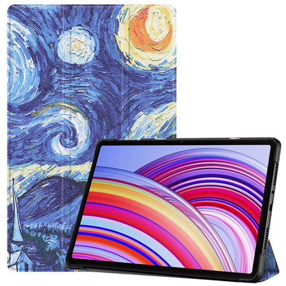 Hülle für Xiaomi Redmi Pad Pro / Pad / Pad Pro 5G, Techsuit, FoldPro Starry Night, Mehrfarbig