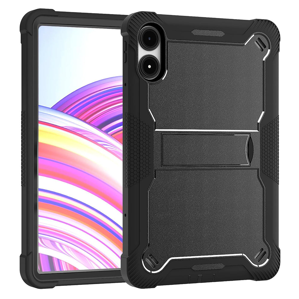 Hülle für Xiaomi Redmi Pad Pro / Pro 5G / Poco Pad, Techsuit, Rugged TabShell, Schwarz