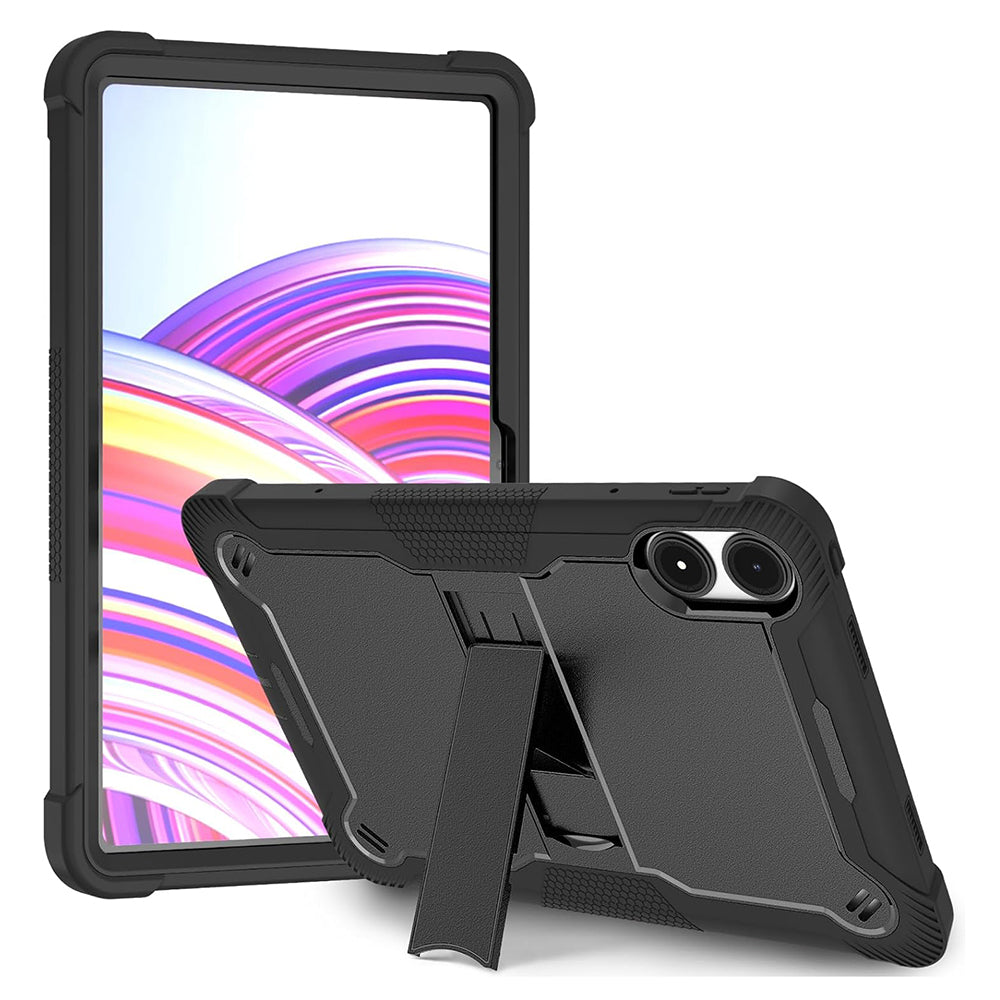 Hülle für Xiaomi Redmi Pad Pro / Pro 5G / Poco Pad, Techsuit, Rugged TabShell, Schwarz