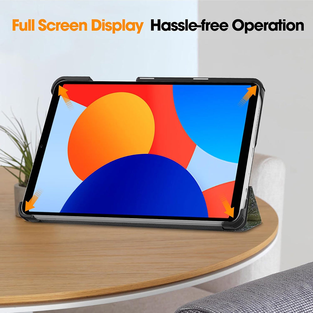 Hülle für Xiaomi Redmi Pad SE 8.7, Techsuit, FoldPro Galaxy, Mehrfarbig