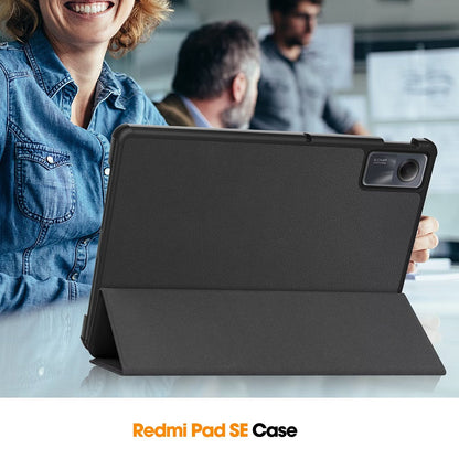 Hülle für Xiaomi Redmi Pad SE, Techsuit, FoldPro Unicorn, Mehrfarbig