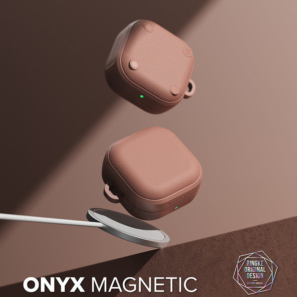 Ringke Onyx Magnethülle für Samsung Galaxy Buds4 / Buds4 Pro, Bronze