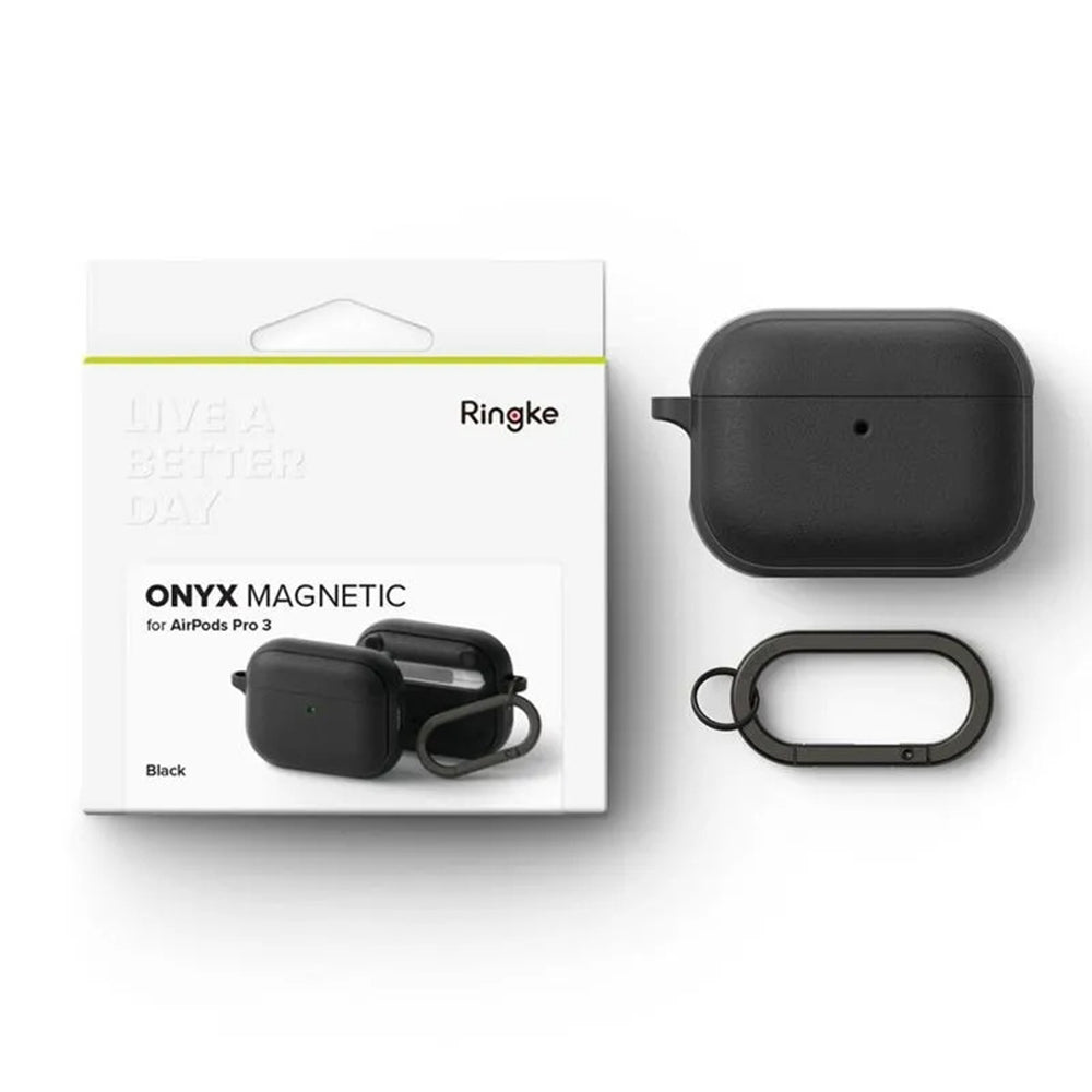 Ringke Onyx Hülle für Apple AirPods 3, Schwarz