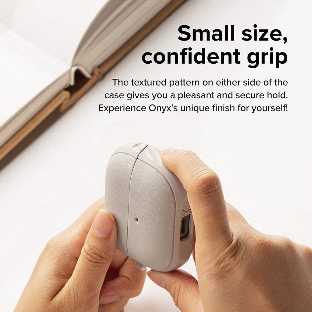 Ringke Onyx Magnetic Case for Samsung Galaxy Buds3 FE / Buds3 Pro / Buds3, Gray