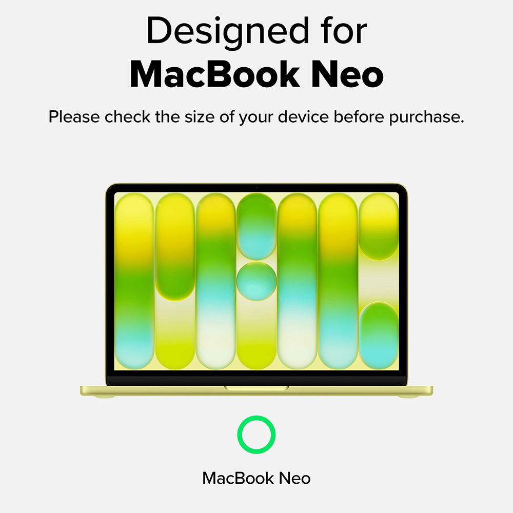 Ringke Slim Hülle für Apple MacBook Neo 13 Zoll, matt transparent