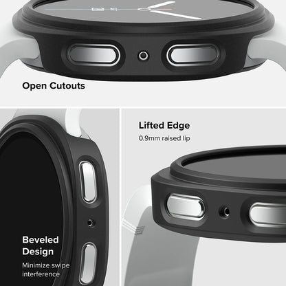 Ringke Slim Hülle für Samsung Galaxy Watch8 40mm, 2er Set, Matt Schwarz