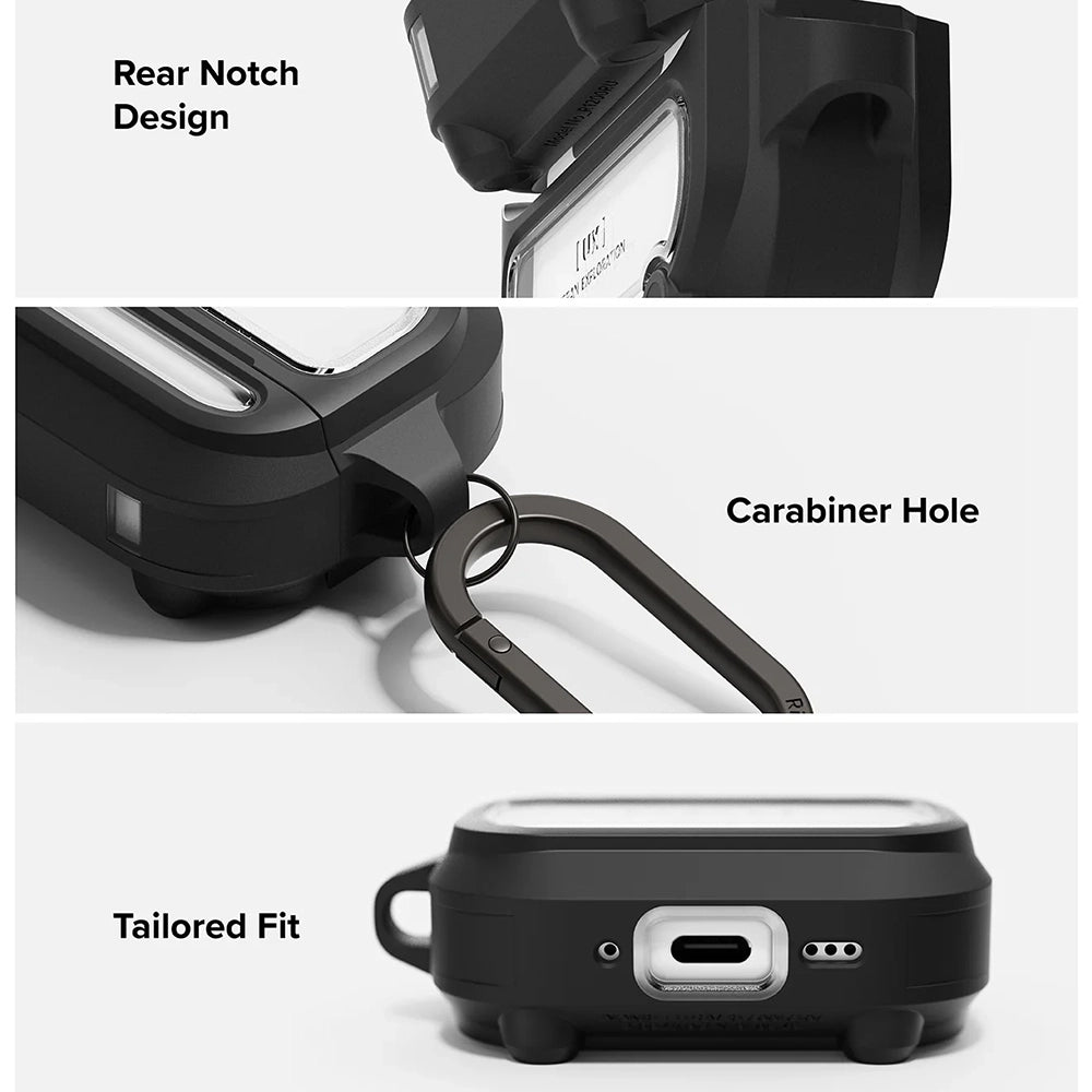 Ringke UX Hülle für Apple AirPods Pro 3, Transparent