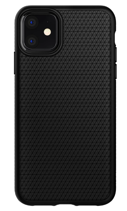 Hülle für Apple iPhone 11, Spigen, Liquid Air, Schwarz 076CS27184