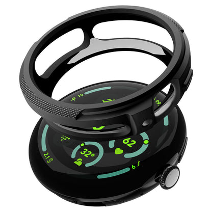 Spigen Liquid Air Hülle für Google Pixel Watch 4 41mm, Matt Schwarz ACS09483
