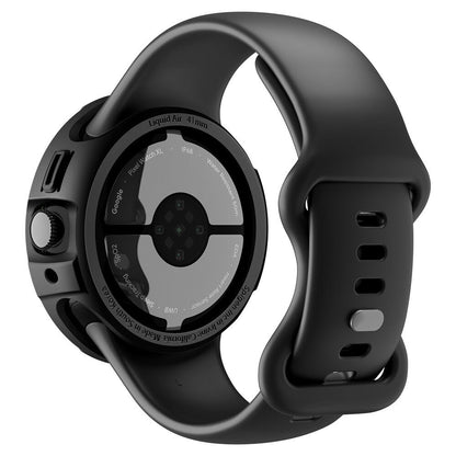 Spigen Liquid Air Hülle für Google Pixel Watch 4 41mm, Matt Schwarz ACS09483