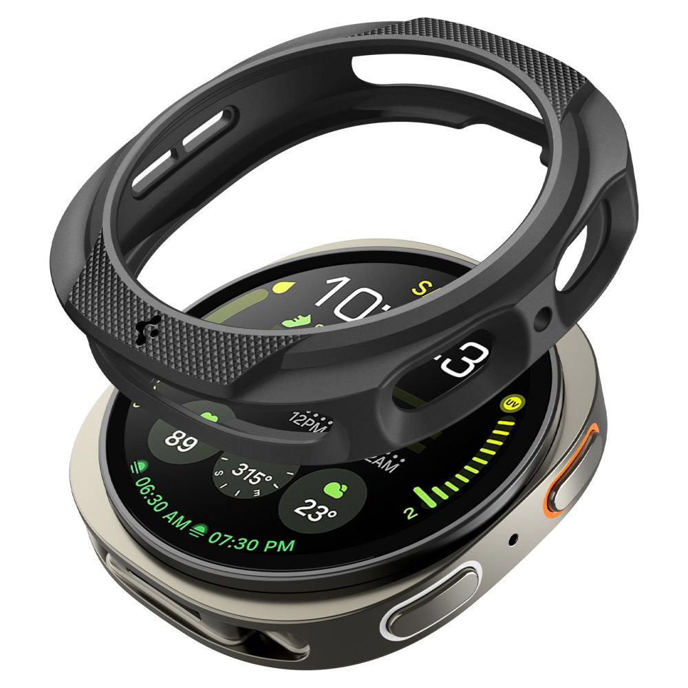 Spigen Liquid Air Hülle für Samsung Galaxy Watch8 44mm, Matt Schwarz ACS09839