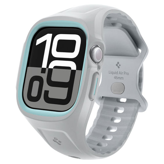 Spigen Liquid Air Pro Hülle für Apple Watch Series 10 / 11 46mm, Grau ACS09318