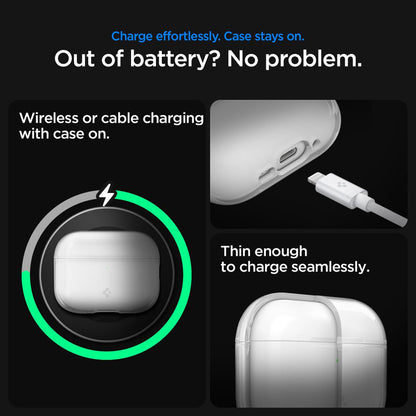 Spigen Liquid Crystal Hülle für Apple AirPods Pro 3, Transparent ACS10019