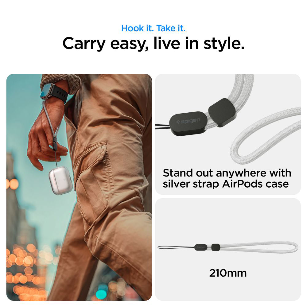 Spigen Liquid Crystal Hülle für Apple AirPods Pro 3, Transparent ACS10019