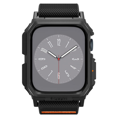 Spigen Lite Fit Pro Hülle für Apple Watch 44mm Serie, Mattschwarz ACS07103
