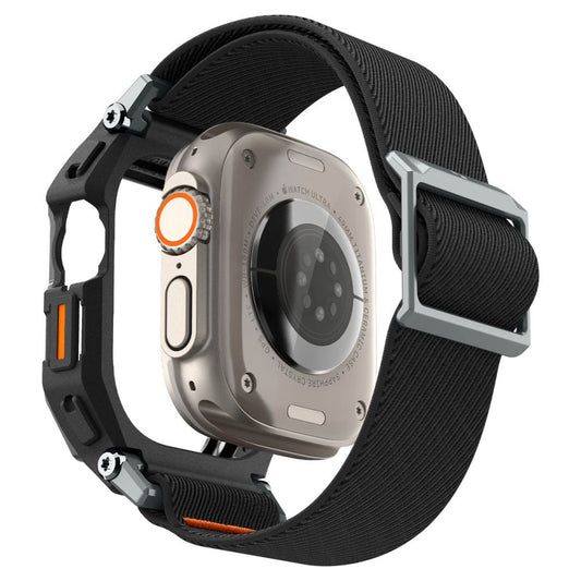 Spigen Lite Fit Pro Hülle für Apple Watch Ultra Series, Matt Schwarz ACS07104