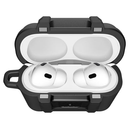 Spigen Lock Fit Hülle für Apple AirPods Pro 3, Mattschwarz