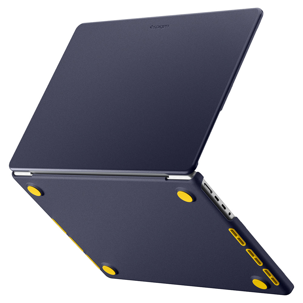 Spigen Nano Pop Hülle für Apple MacBook Pro 14 Zoll (2026) / (2025) / (2024) / (2023) / (2021), Marineblau ACS11271